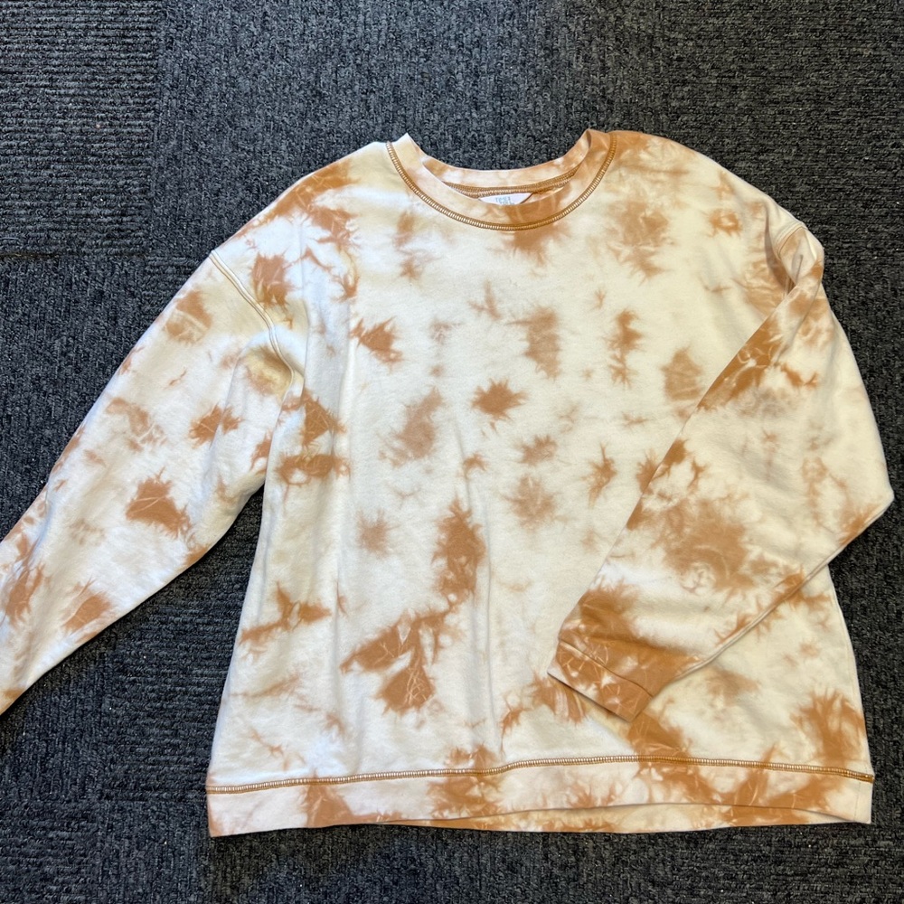 TimeAndTru TieDye Crewneck